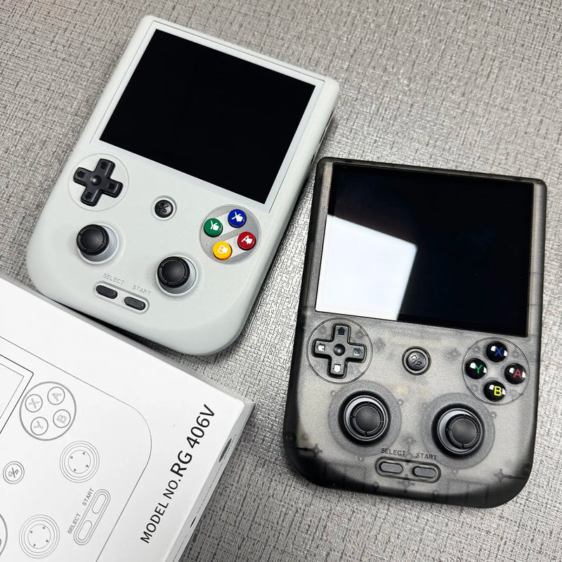 Portable Handheld Game Console 4 Inch Touch Screen HD 5500mAh 64 Bit Android 12 System Built-in 15000 Games Player