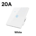Tuya Smart Water Heater Switch WIFI Touch Sensor 4000W/8800W 20A/40A Boiler Switch Wall Smart Home Siri Voice Control