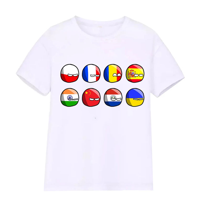 Countryball Polandballs Clothes for Summer Toddler Girls | SAMAG