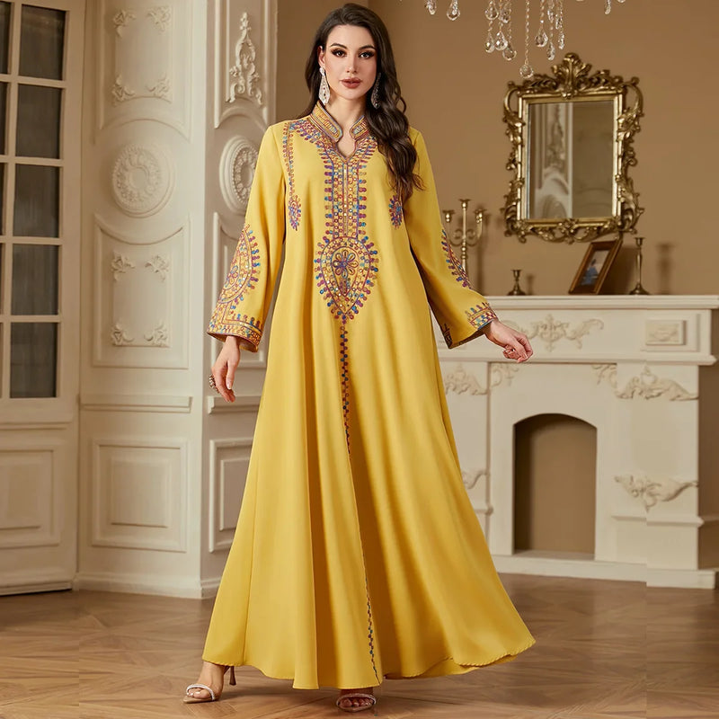 Abayas For Women Dubai African Muslim Fashion Dress | SAMAG
