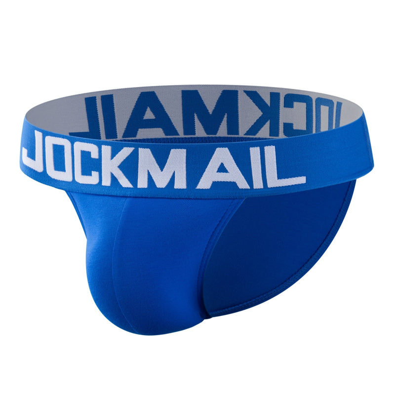 JOCKMAIL brand mens bikini underwear cotton classic basics sexy men briefs U Convex calzoncillos hombre cueca gay men Underpants