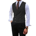 Fashion Solid Vests for Men Casual Style Sleeveless Male Fashion Waistcoat 1 Piece Slim Fit Beach Prom Party Suits Vest
