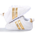 Baby Sneakers Classical Sport Soft Sole PU Leather Shoes Streaks Multi-Color First Walker Newbor Baby Boy Girl Shoes