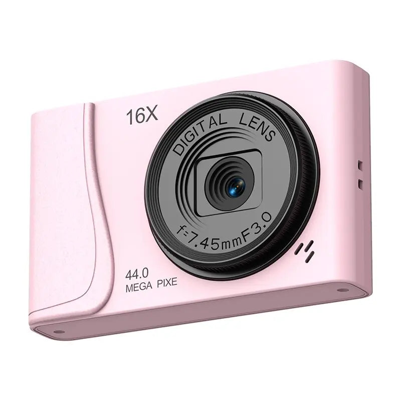 Digital Camera 4K 24 Million Pixels Children Camcorder 16x Zoom Compact Cameras Auto Focus for Kids Adult Beginners Photograph