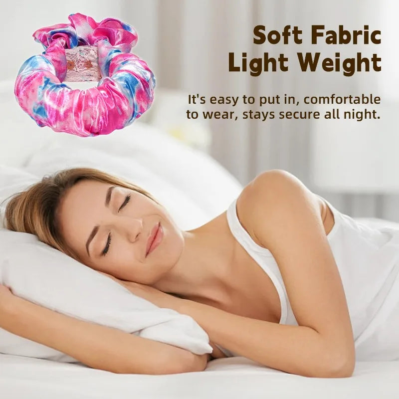 Portable Heatless Hair Curler Wand Sleep No Heat Curling Iron Ring Seamless Wave Hair Curler Ball Head Hair Accessories Women