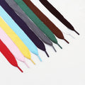 2CM Fat Shoe Laces for Campus Sneakers Thick Wide Shoelaces Replacement Laces Solid Color Flat Shoelace Sturdy Not Easy to Break