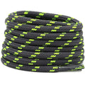 2 Pairs 4.5mm Diameter Round German Training Hiking Shoe Laces for Men and Women Heavy Duty Work Boots Shoelaces