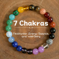 Natural Stone Symbolic Beaded Bracelet Women Men Anxiety Relief Protection Money Spiritual Inner Self-Love Jewelry