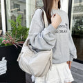 Casual Nylon Hobos Crossbody Bag for Women Handbag Purse Shoulder Underarm Bag Large Capacity Tote Bag Ladies Travel Shopper Bag