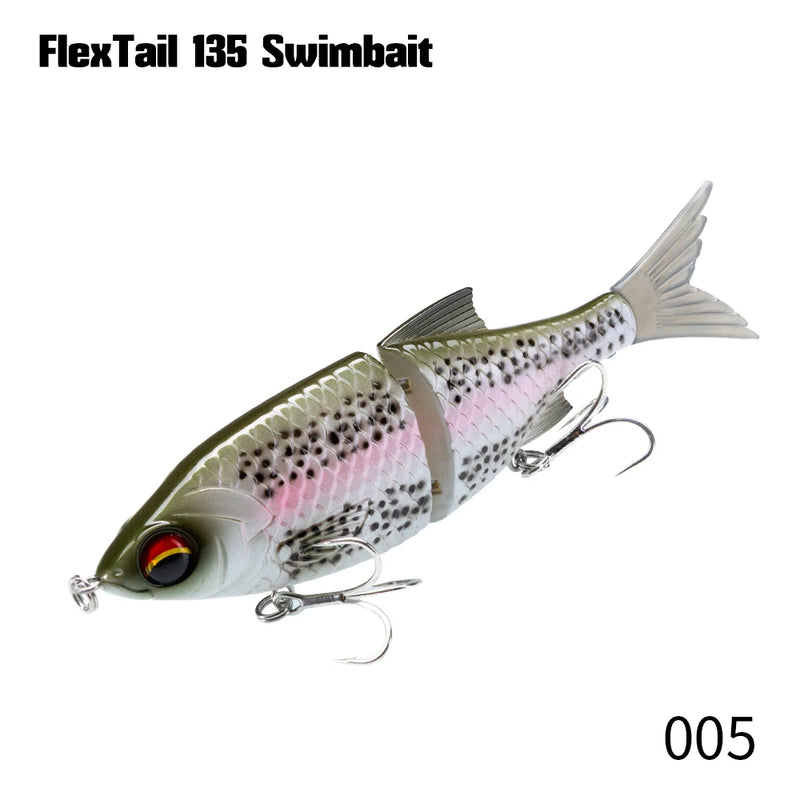 Hunthouse FLEXTAIL 135 Pencil Swimbait Fishing Lure | SAMAG