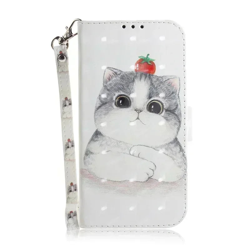 For Xiaomi Redmi A5 Case 173mm Animal Leather Wallet Phone Case on for Xiomi Redmi A5 Flip Stand Cover RedmiA5 A 5 Coque Fundas