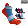 Pairs Man Five Finger Socks Large Plus Size Patchwork | SAMAG