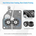 For Creality K2 Plus Extruder Upgrades Gear Kit All Metal Filament Drive Extruder Gear for K2 Plus 3D Printer Accessory