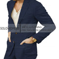 Summer Linen Suit Men Casual Party Classic Blazer Pants 2 Pieces Holiday Travel Tailor-made Breathable Cool Male Outfits