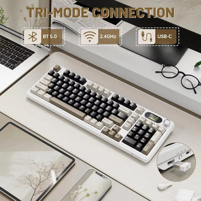 ATTACK SHARK X98PRO 98 Key Wireless Mechanical Keyboard | SAMAG
