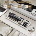 ATTACK SHARK X98PRO 98 Key Wireless Mechanical Keyboard TFT Display Knob RGB Backlit Hot Swappable Gasket Custom Gaming For PC
