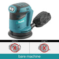 Makita DBO180Z 18V Brushless Cordless Disc Random Orbital Sander Woodworking Sanding Putty Polishing Bare - View 6 | SAMAG