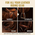 Professional Leather Polishing Balm for Shoes Boots and Handbags Deep Shine Restoration and Fiber Protection 100g SIKEZHAN