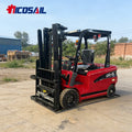Electric Forklift 1T 1.5T 3M Lift Height Warehouse Forklift Truck 60V Battery Powered Electric Forklift CE Approved