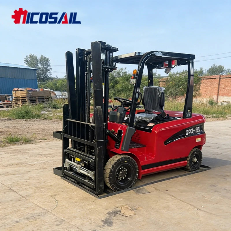 Electric Forklift 1T 1.5T 3M Lift Height Warehouse Forklift Truck 60V Battery Powered Electric Forklift CE Approved