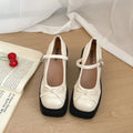 Platform High High Women Mary Jane Shoes Fashion Banquet Party Pumps Spring Autumn Women's Dress Black y2k Heels Shoes
