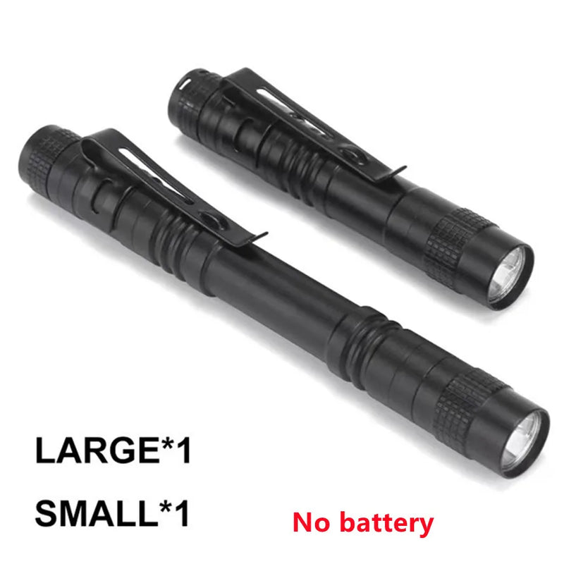 MunLii LED Flashlight Mini Portable Pocket Ultra Bright High Lumens Handheld Pen Light Linterna LED Torch for Camping Outdoor
