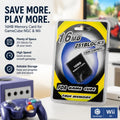Compatible WII NGC Game Memory Storage Card Stable High Speed Data Save Card Portable Archive Storage Device for Nintendo WII