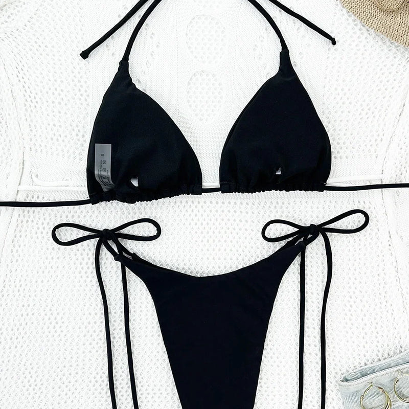 Shiny Sequins Rhinestones Diamond Bikini Women Swimsuit | SAMAG