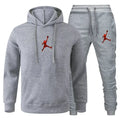 Autumn_Winter Men's jogging Fitness sportswear Set_ Fashionable long - sleeved sweatshirt + casual pants 2 - View 18 | SAMAG