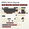 KBDiy GMK Blue Samurai Keycap Cherry Profile Double Shot PBT ISO Keycaps For Gamer Mechanical Keyboard Kit Gaming Point Key Cap