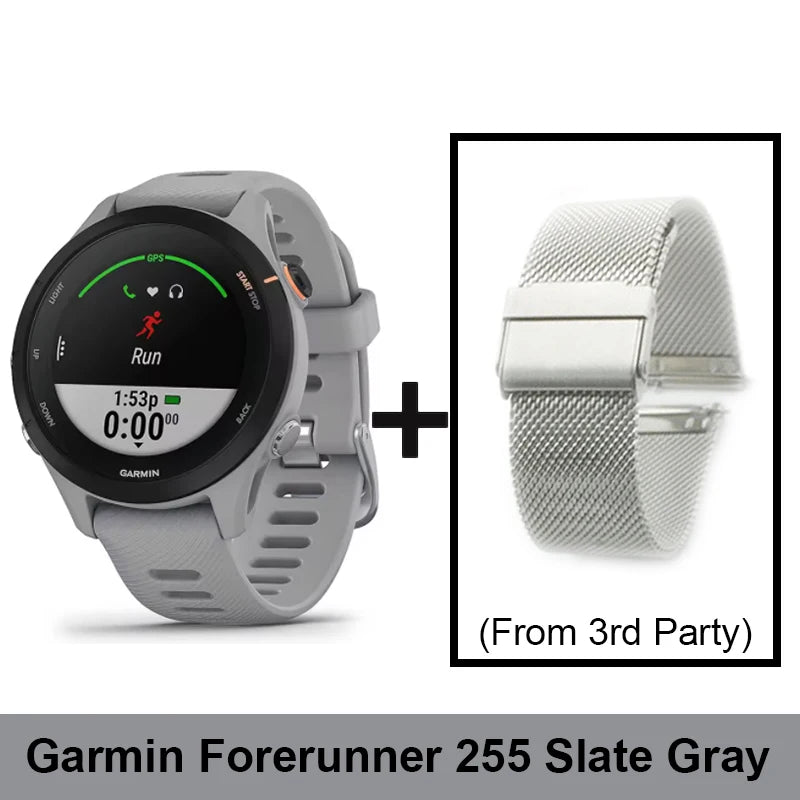 Garmin Forerunner 255 Smartwatch Outdoor Running Riding Swimming Professional Triathlon Marathon Track and Field Training