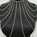 FREE SHIPPING STYLE A36 Gold Colour CHAIN DOUBLE SHOULDERS CHAIN JEWELRY 3 COLORS