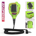 BAOFNEG BF-850 Walkie Talkie Speaker Mic Dual PTT IP54 Waterproof For BAOFENG AR-39 UV-21PRO BF-888S AR-152 UV-5R Ham Radio