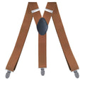 Fashion Suspenders for Men Women 3.5cm Y-Back 3 Clips Adjustable Elastic Shirt Trouser Braces Strap Belt Gifts for Dad Husband