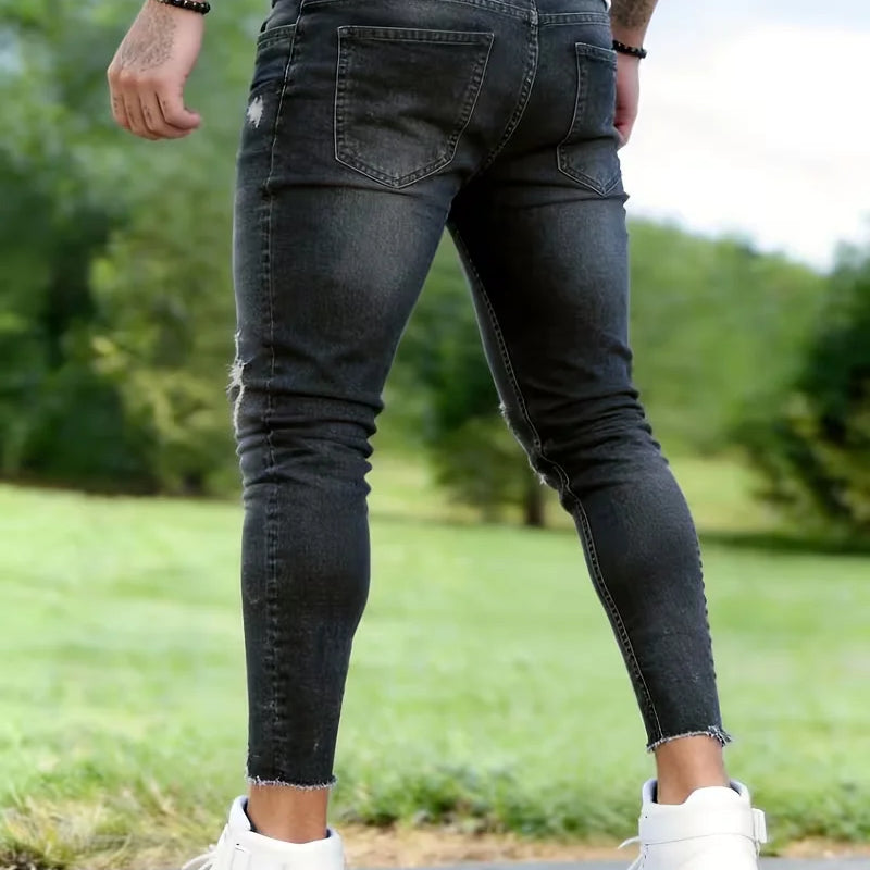 Trendy Products in Europe And America, Men'S Retro Ripped | SAMAG
