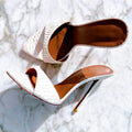 2026Summer New Pointed Thin High-heeled Women's Sandals, Sexy and Comfortable Party Fashionable High-heeled Slippers