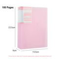 Transparent PVC Bag A5 Display Book Multi Pocket File Folder For A5 Document Organizer Paper Storage Clear File A5 Folder