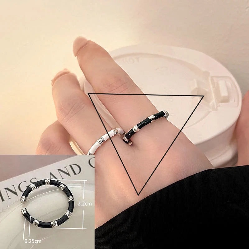 VENTFILLE 925 Sterling Silver Bow Tie Open Finger Ring For Women Gift Cute Design Fashion Jewelry Gift Wholesale