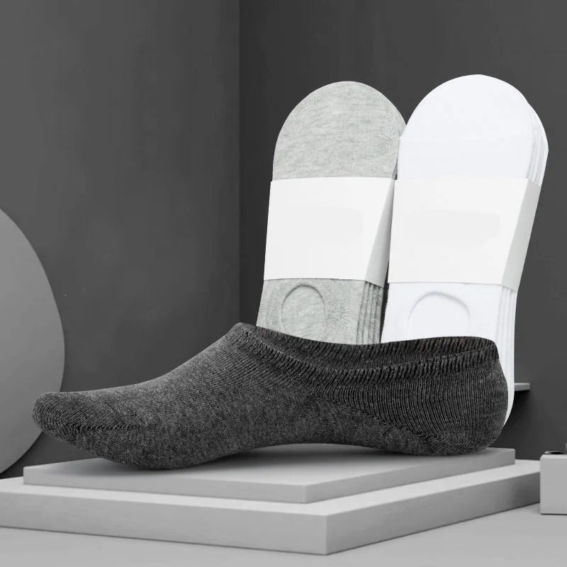 5/10/20 Pairs Summer Boat Socks For Men Non-slip Silicone | SAMAG