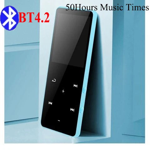 8G-128GB MP3 MP4 Player Touch Bluetooth 5.0 Lossless Audio Recorder Music Mp3 Player HiFi Portable Audio Walkman FM Radio E-Book