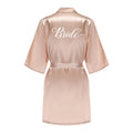 Champagne Women's Bride Bridesmaid Robes for Bridal Party | SAMAG