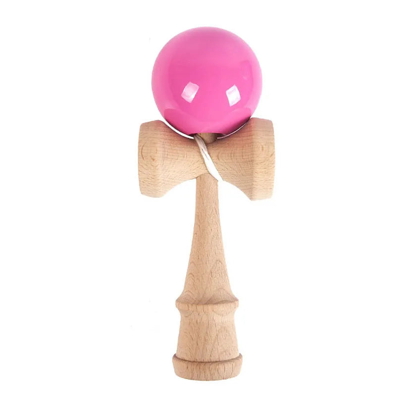 Kendama Toy Ball Graffiti Painted Outdoor Fitness Balls Train Eye-hand Agility CoordinationChildren Adults Outdoor Sports Ball
