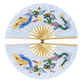 Tai Chi Fan Bamboo Kung Fu Martial Arts 34 Centimeter | SAMAG