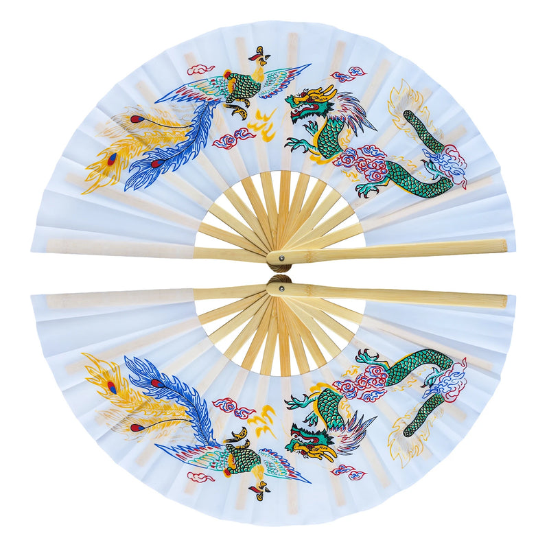 Tai Chi Fan Bamboo Kung Fu Martial Arts 34 Centimeter | SAMAG