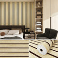 Waterproof Wall Stickers Moisture-proof 40cm Width Foam Wall Stickers Thick Foam 3/5/10m Length Self-adhesive Wallpaper Ceiling