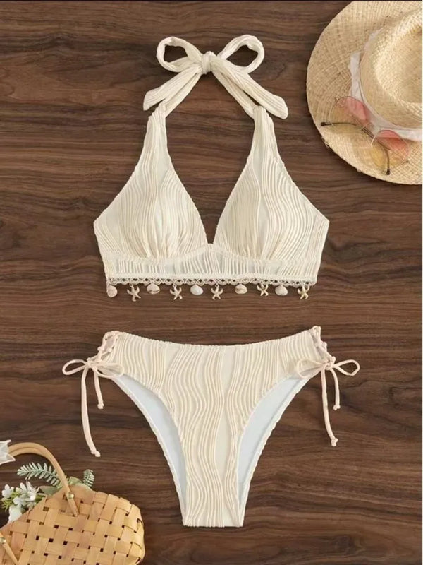 Women's Bikinis And Tankinis New Swimsuit Sexy Halter | SAMAG
