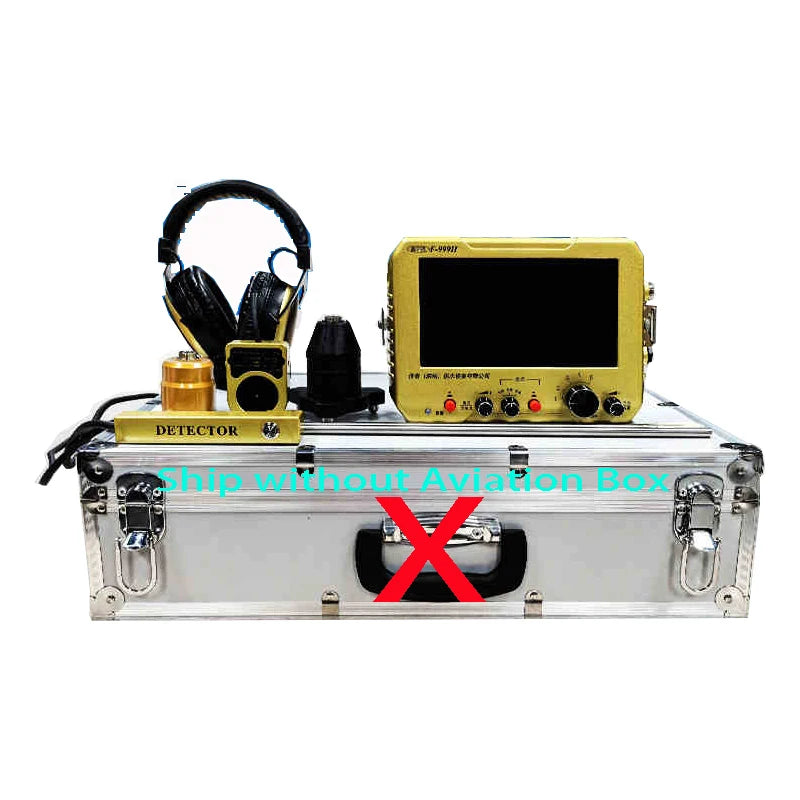 F999H Underground Water Leak Detector Precision Water Pipe Leak Detector Sensor Tap Water Floor Heating Pipe Leak Tester