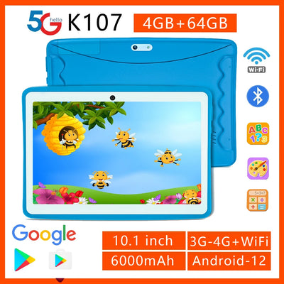BDF Tablet Android12 Kids 10.1 Inch 4GB+64GB Wifi+Sim | SAMAG