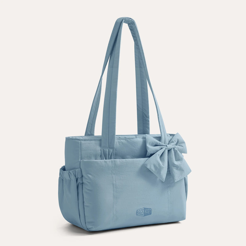 BAGSMART Tote Bag for Women Casual Sling Shoulder Handbag Waterproof hobo bags Fits 13'' Laptop for Travel Workout College