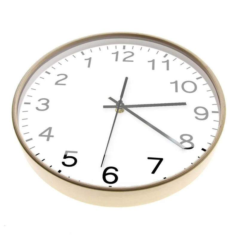 Anticlockwise Reverse Anti Wall Clock Countdown Simple Design Watch Home Decor For Living Room Run Backwards Printed Wall Clock